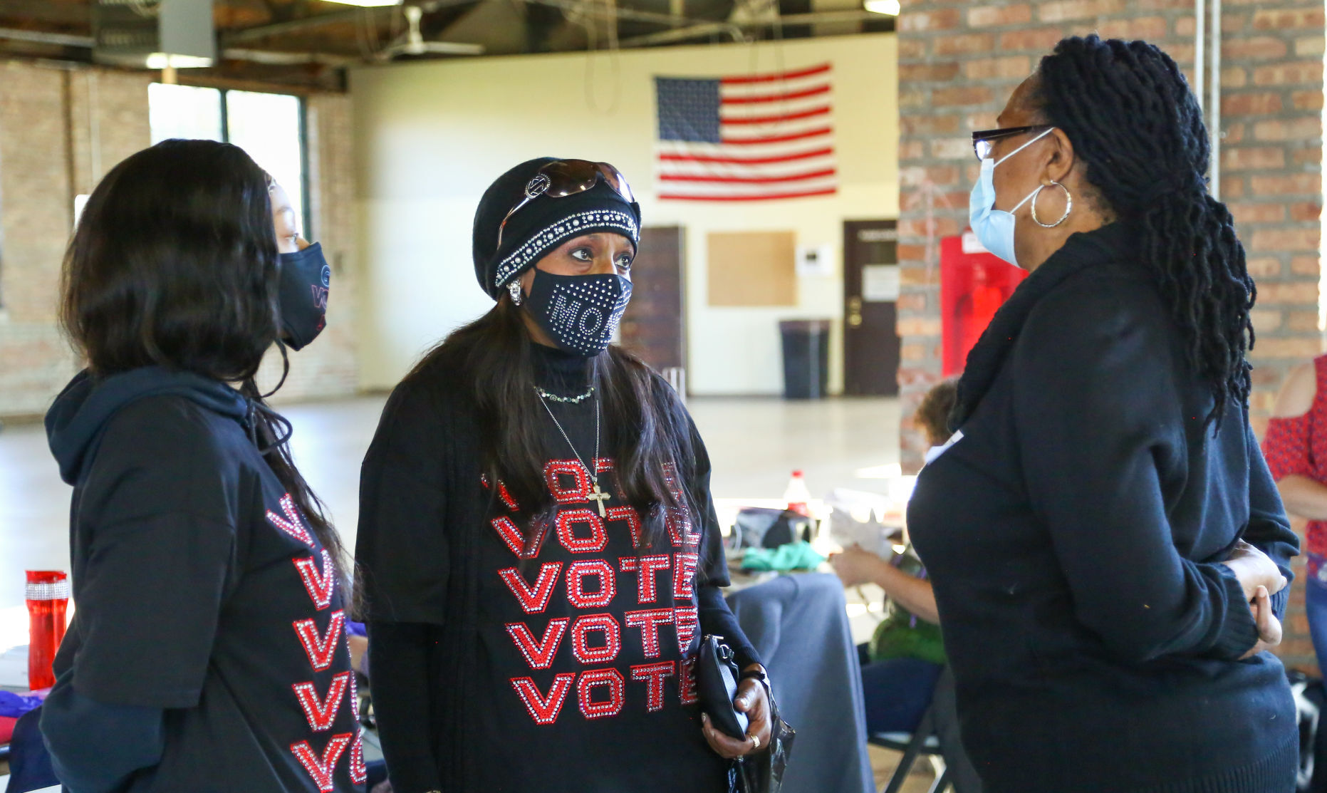 Voting turnout at the Lake County Fairgrounds